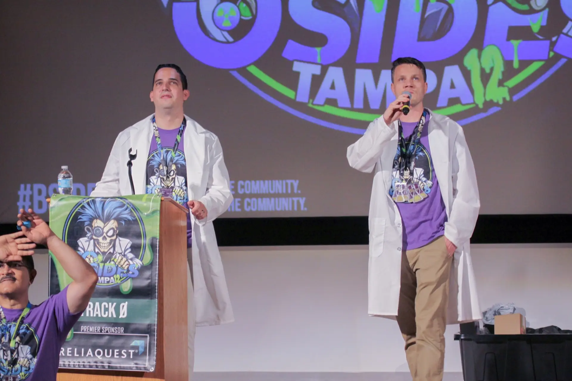Speakers presenting on main stage