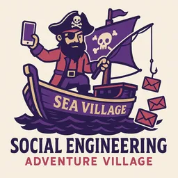 Social Engineering Adventure Village logo